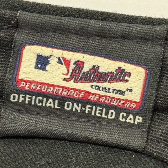 Colorado Rockies Hat Cap New Era Fitted‎ 7 3/8 7.375 59Fifty Black On Field USA - Picture 10 of 12